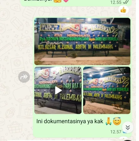 Pengiriman Papan Bunga Duka Pasar Modern Bsd