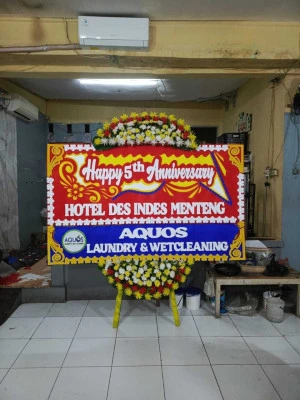 Papan Bunga di Pasar Modern Bsd